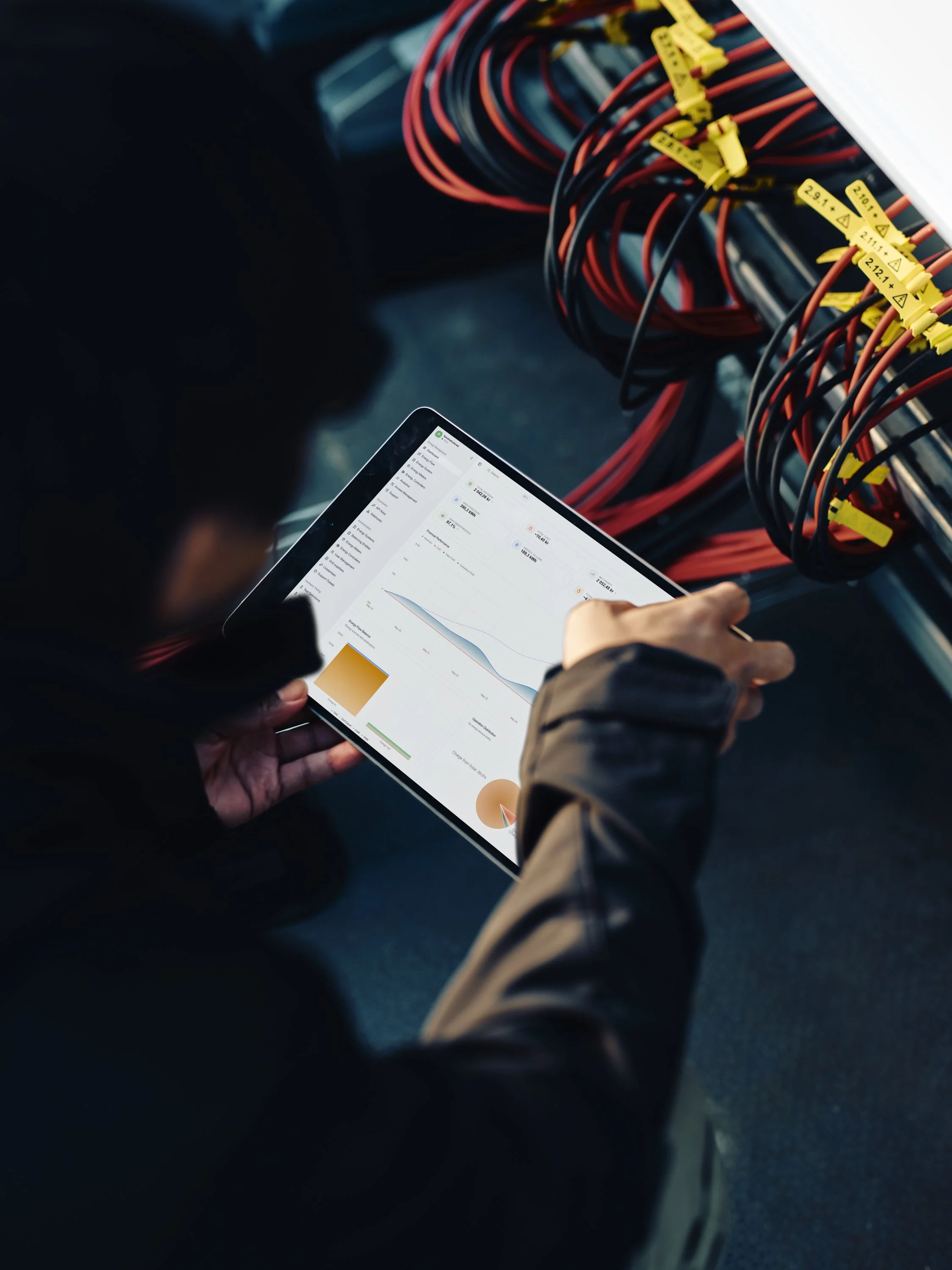 Overvåking av energidata i felt